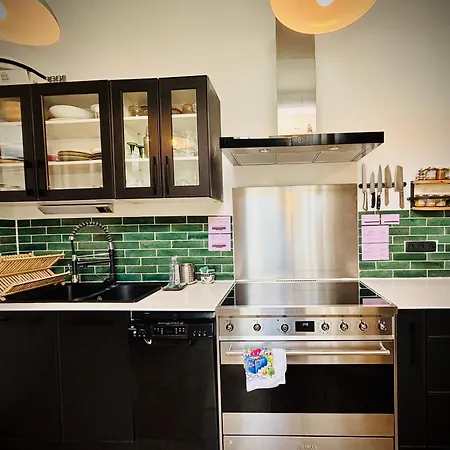 شقة Loft Avec Jardin Centre *
